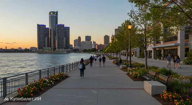 Детройтская набережная