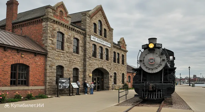 Железнодорожный музей озера Верхнее