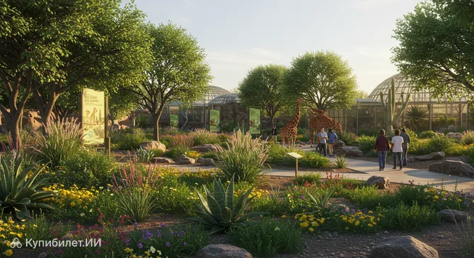 Зоопарк и ботанический сад Эль-Пасо