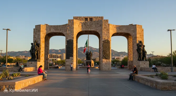 Памятник мексиканскому народу