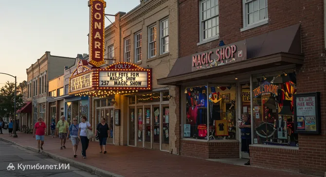 Театр живых выступлений и магазин фокусов Брандона Стайлза