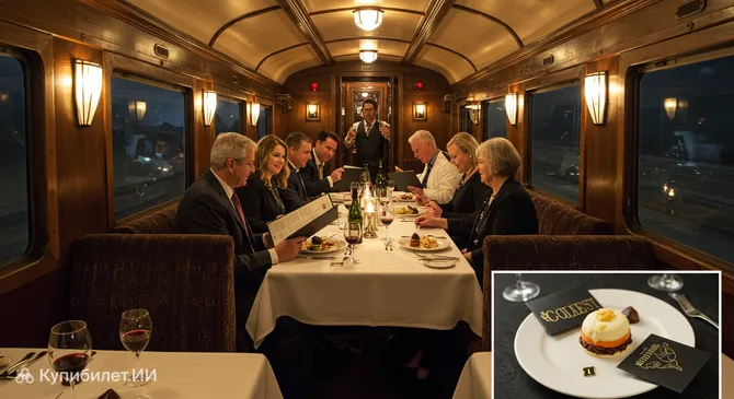Поезд-ужин с детективом