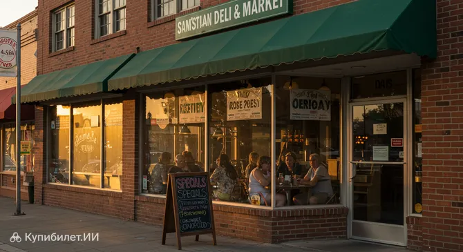 Итальянская деликатесная и рынок Сэма