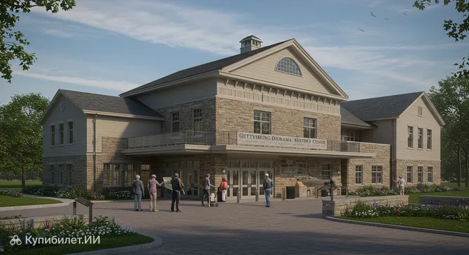 Диорама и исторический центр Геттисберга