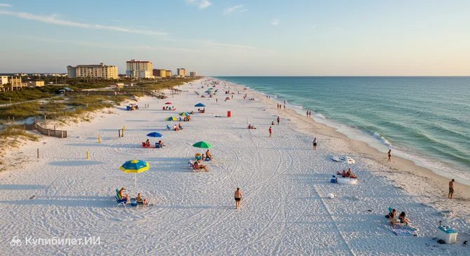 Общественный пляж Галф-Шорс