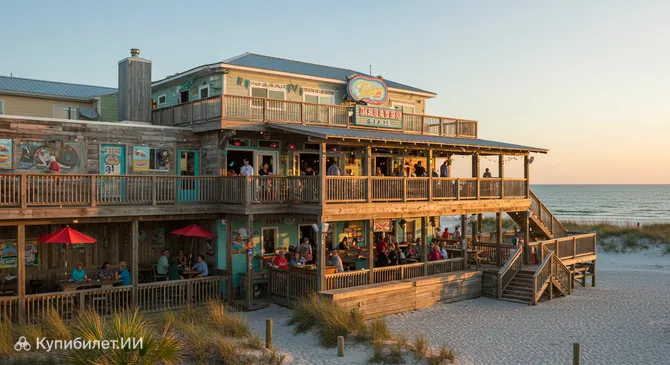 Шэггис на пляже Галфпорт