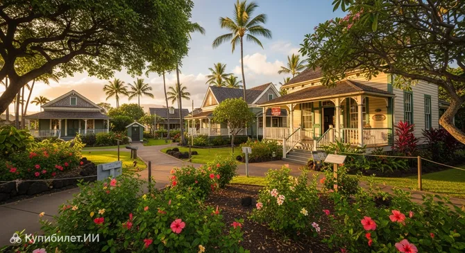 Гавайская плантационная деревня
