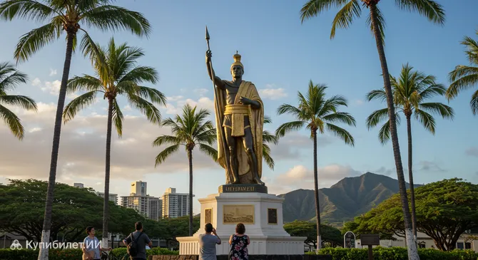 Статуя короля Камеамеа