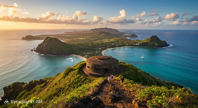 Тропа к бункерам Ланикаи