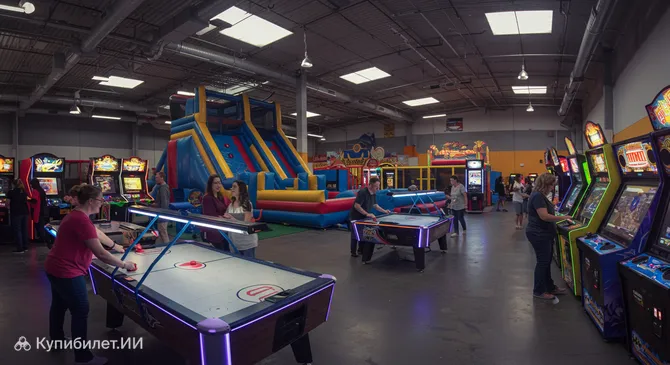 Космик Эйр Парк развлечений и аркад