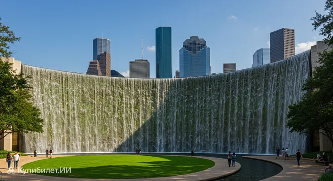 Водная стена Джеральда Д. Хайнса