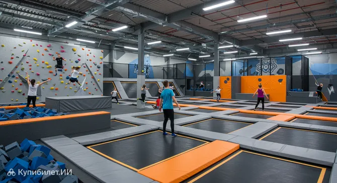 Парк батутов и приключений Urban Air