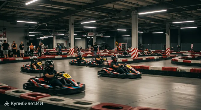 Крытый картодром