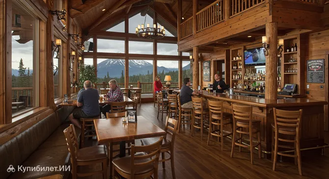 Бар Timberline на горе Робертс