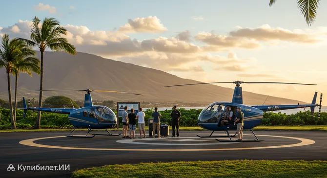 Вертолетные туры по Мауи