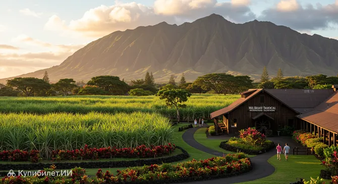 Тропическая плантация Мауи