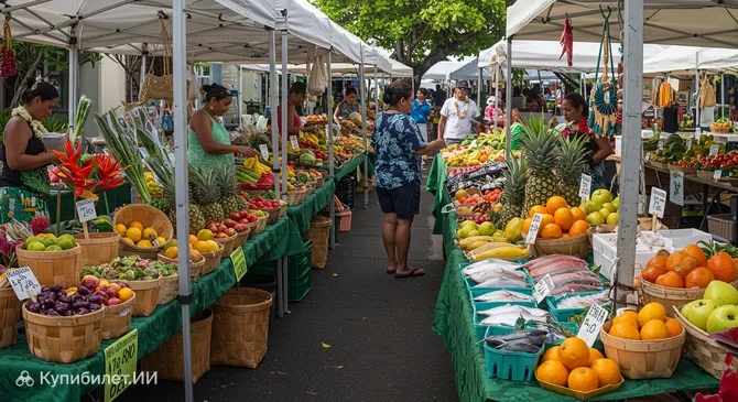 Фермерский рынок Кона