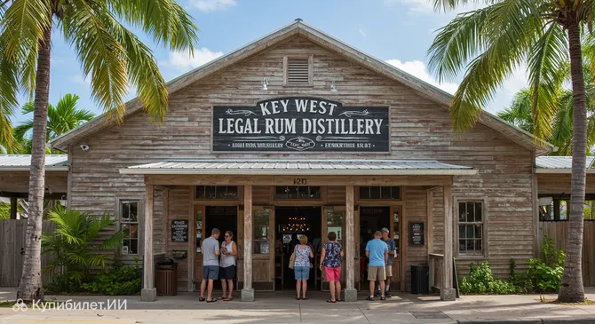 Дистиллерия Key West Legal Rum