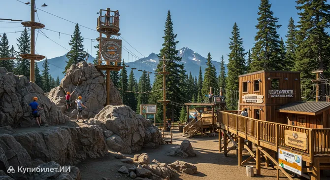 Парк приключений Ливенворт