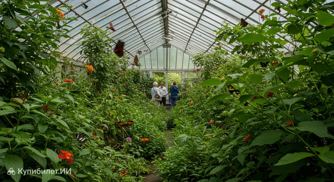 Дом бабочек и мир насекомых на острове Макино