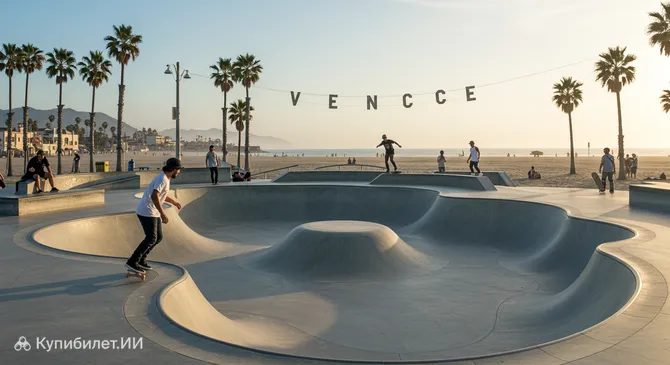 Скейтпарк Венеция