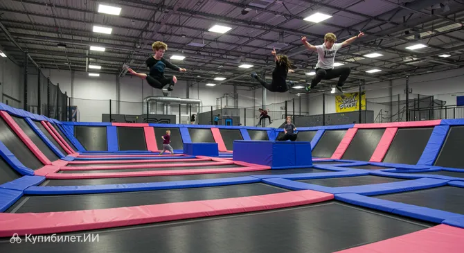 Парк батутов Sky Zone