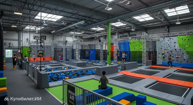 Парк батутов и приключений Urban Air