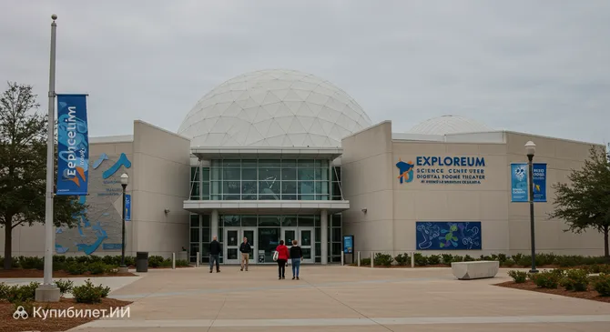 Научный центр Exploreum и цифровой купольный театр