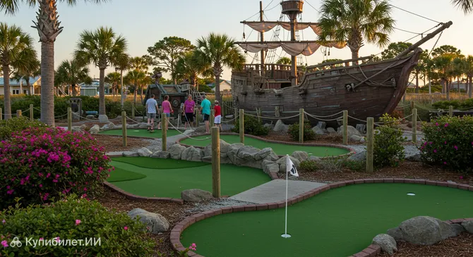 Мини-гольф Капитана Крюка