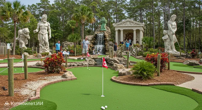 Гольф Минтавр на горе Атлантикус