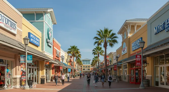 Аутлеты на шоссе 17 в Миртл-Бич