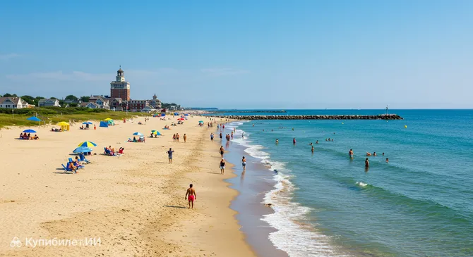 Городской пляж Наррагансетт