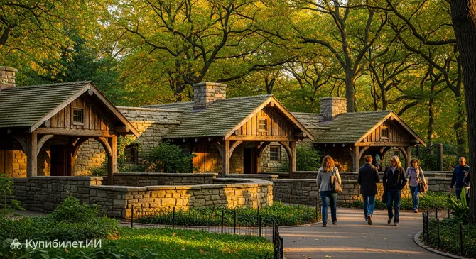 Детский зоопарк в Центральном парке