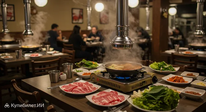 Корейское барбекю и хот-пот