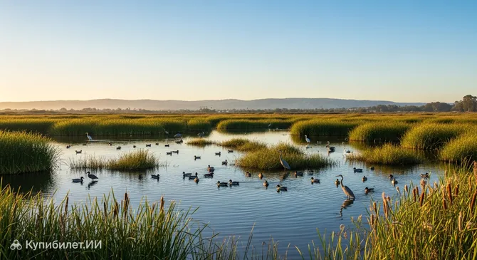 Заповедник и болото Сан-Хоакин