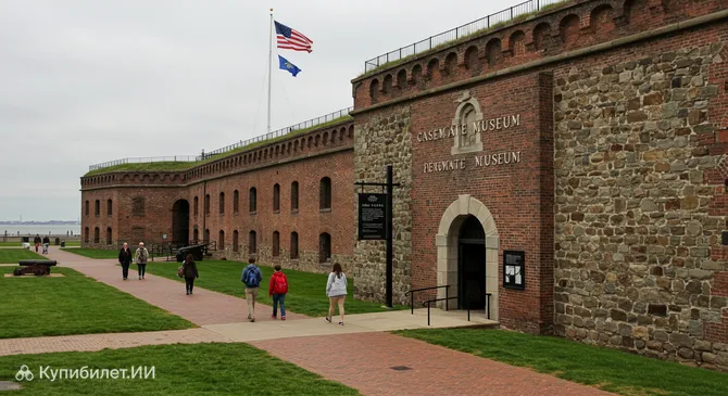 Музей казематов форта Монро