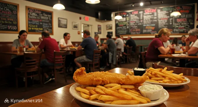 The CODfather, традиционная рыба с картофелем