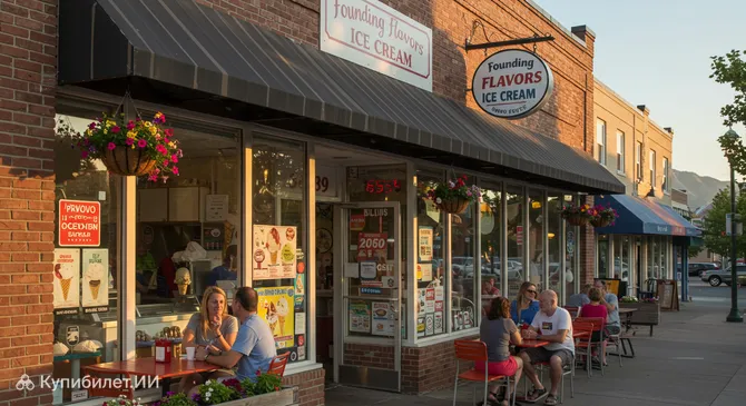 Мороженое «Вкусы основателей»