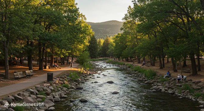 Парк на реке Риудосо Ту-Риверс