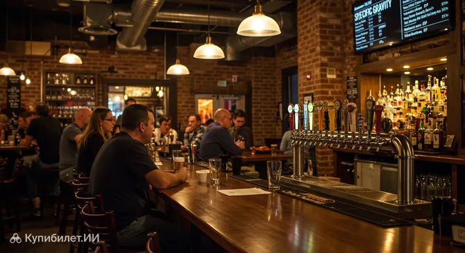 Пиццерия и пивной бар Specific Gravity