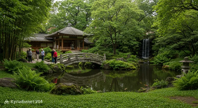 Японский чайный сад