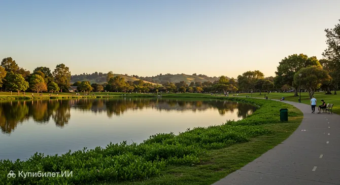 Парк озера Алмейден