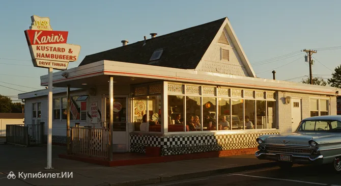 Кафе «Карин: Кустард и гамбургеры»