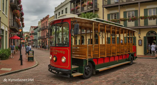 Тур на трамвайчике по Сент-Огастину