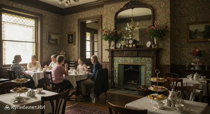 Викторианская чайная Mathis House