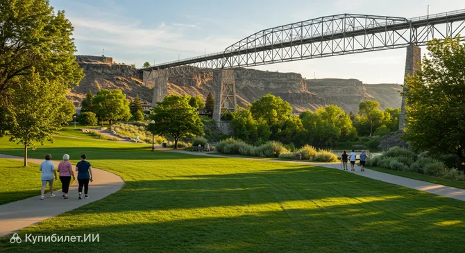 Городской парк Твин-Фолс