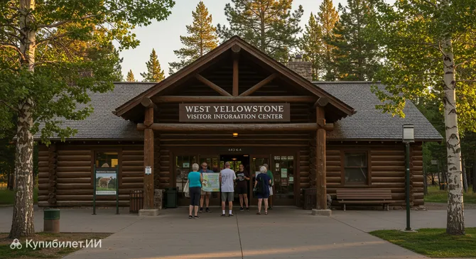 Туристический информационный центр Вест-Йеллоустоуна