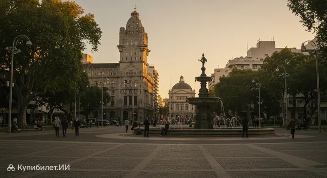 Площадь Хуана Педро Фабини