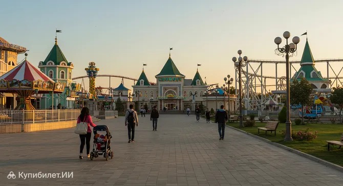 Парк аттракционов Локомотив