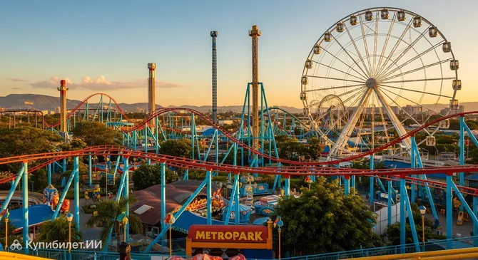 Парк аттракционов Метропарк